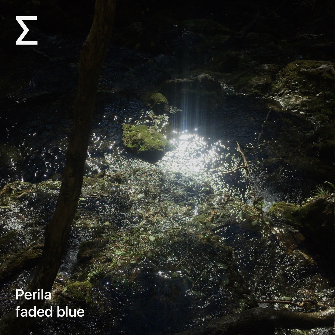 Perila – faded blue